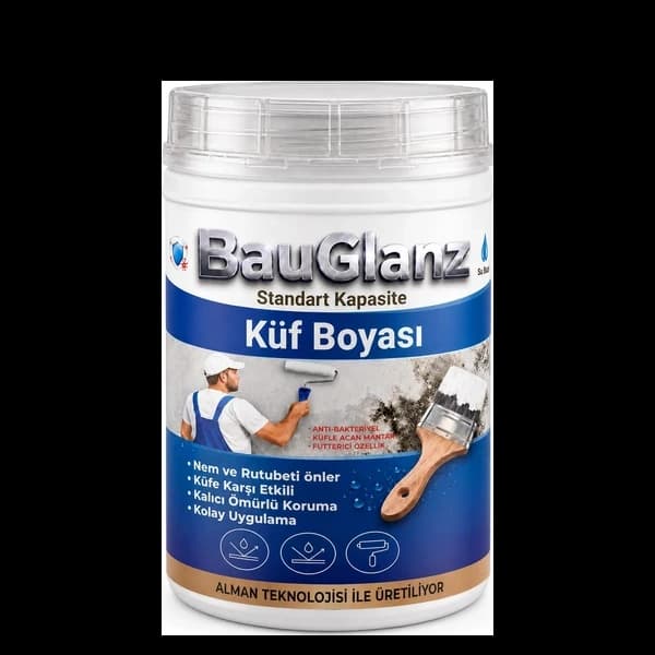 BauGlanz Anti-Mold küf ve rutubet önleyici boya ürün ambalajı